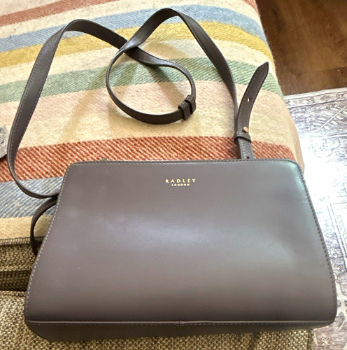Radley grey leather medium - radley,