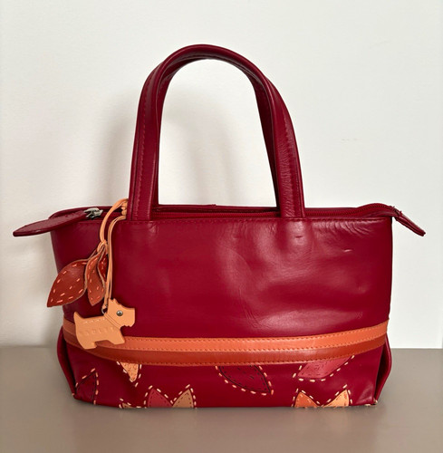Vintage y2k radley red - radley, leather