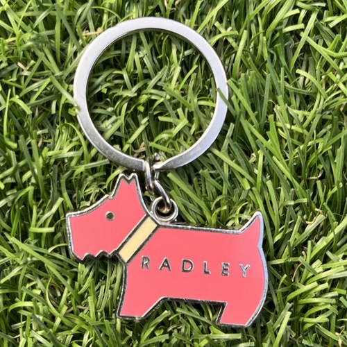Radley metal pink dog - pink, /
