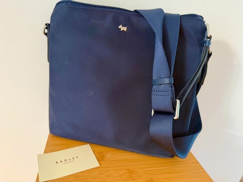 Radley navy crossbag new - radley,