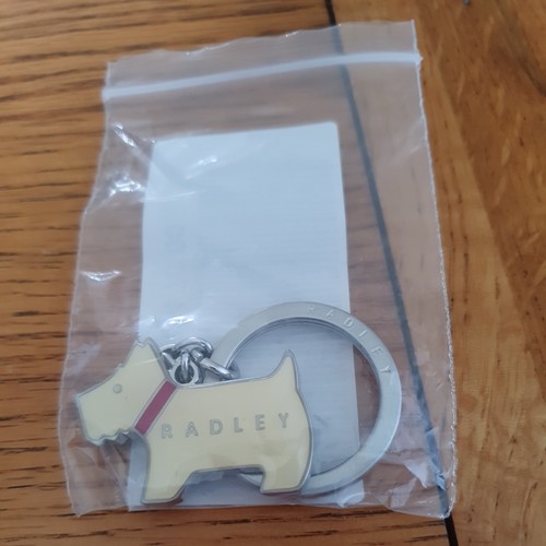 New radley metal keyring - new,
