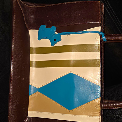 Leather top handle - leather, bag