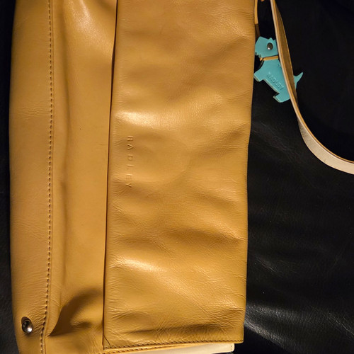 Radley beige leather shoulder - radley,