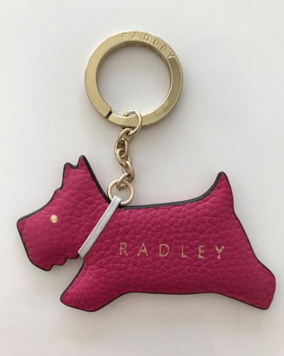 Radley leather keyring bag - radley,