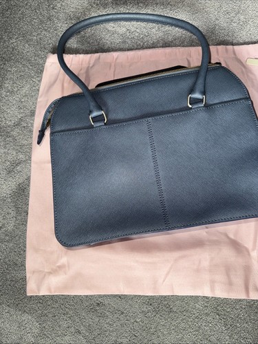 Blue radley handbag with white - radley,