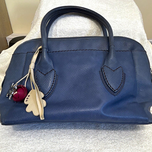 Radley blue textured leather - radley,