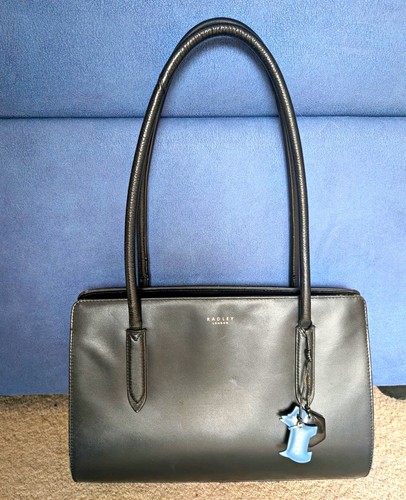 Radley black leather - leather, shoulder