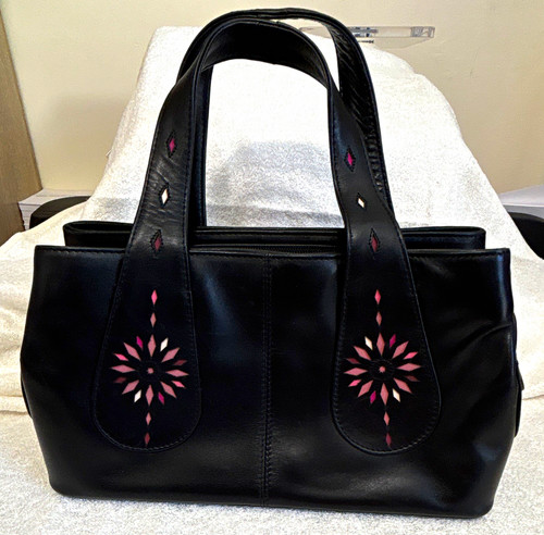 Radley black leather - tote, bag