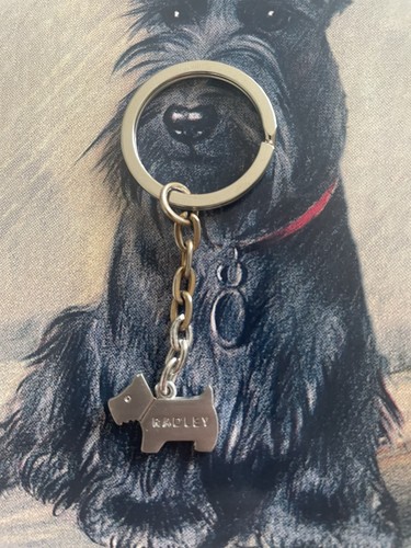 Radley silver tone - silver, dog