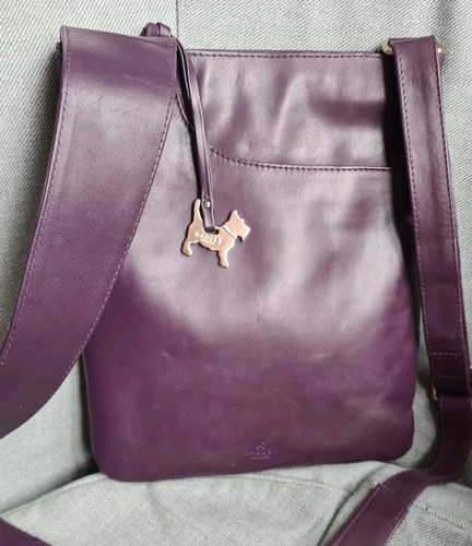Radley purple pebbled - purple, leather