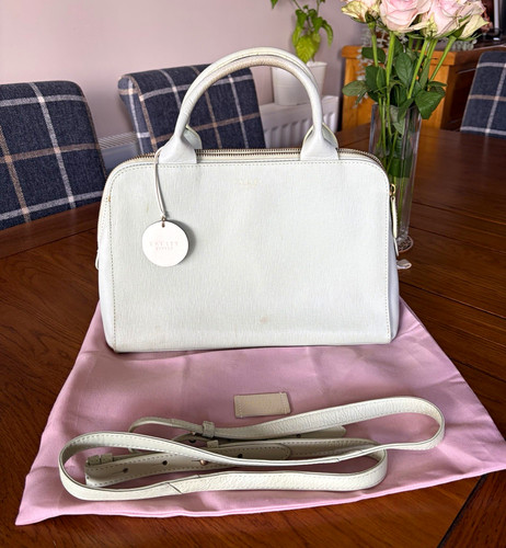 Radley pale green leather zip - pale,