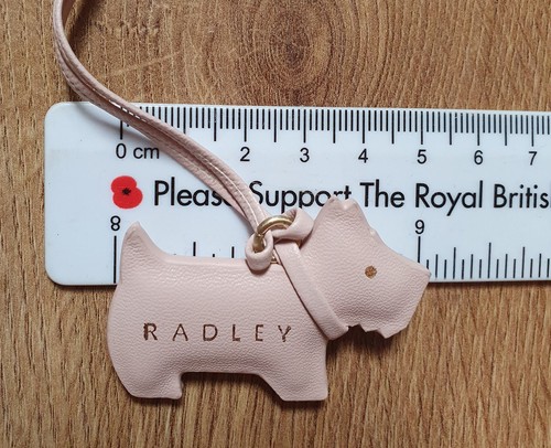Radley dog leather bag tag - radley,