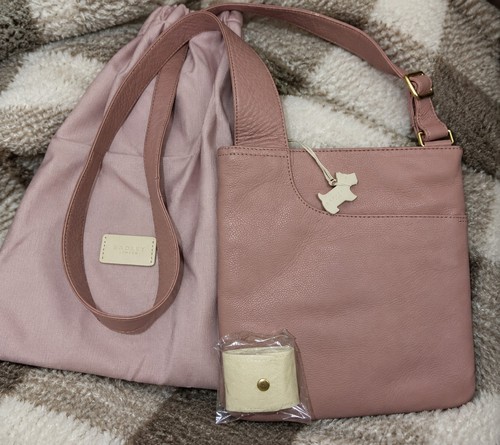 Radley pink pebbled leather - pink,