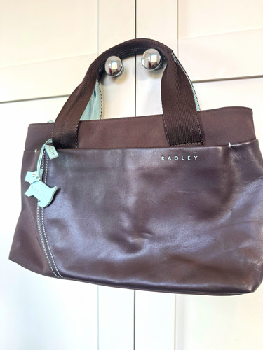 Radley brown leather tote bag - brown,