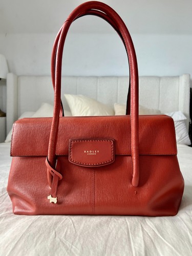 Radley london red leather - london,