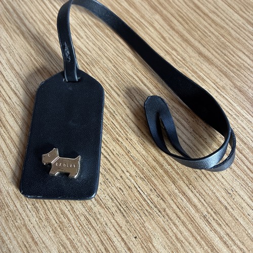 Radley black leather bag - black,