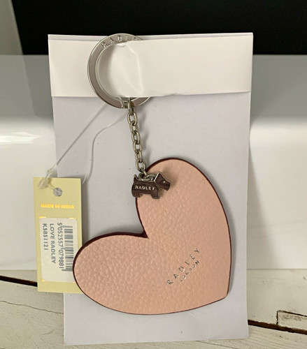 Radley pink heart leather - pink,