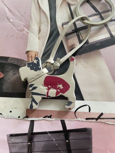 Radley white leather patterned - white,
