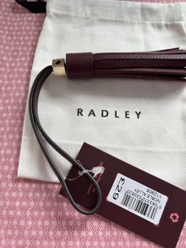 Radley bag charm burgundy - bag,
