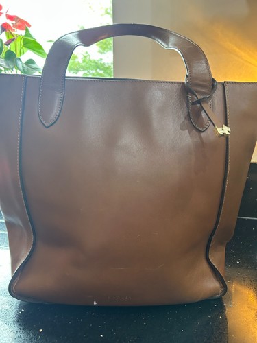 Radley leather tan bucket bag - tan,