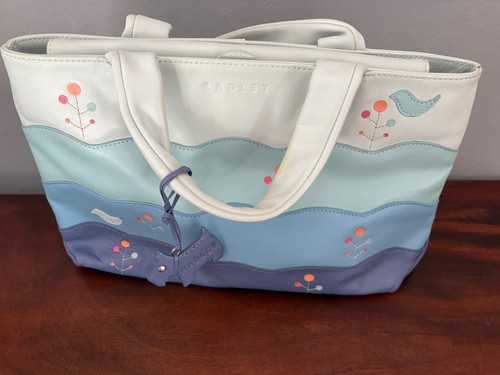 Radley leather grab bag - -, blue