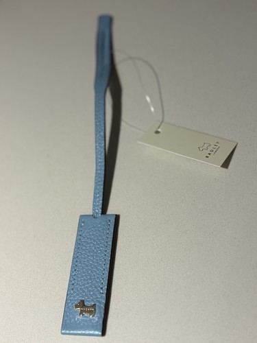 Radley leather bag charm blue - leather,