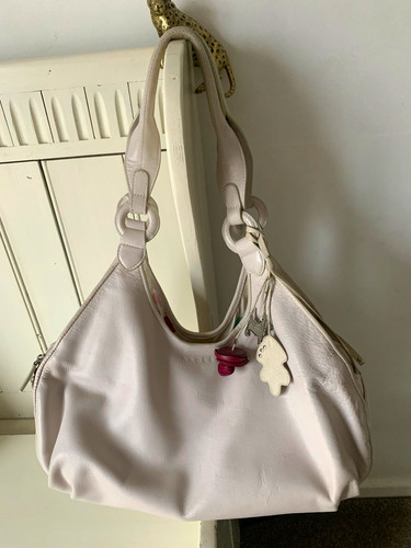 Radley white pebbled leather - radley,