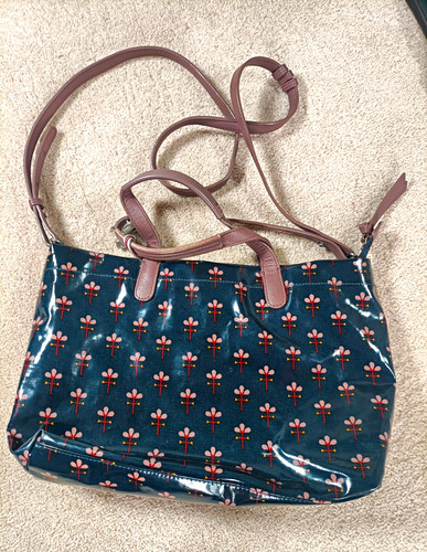 Radley navy floral tote bag - radley,