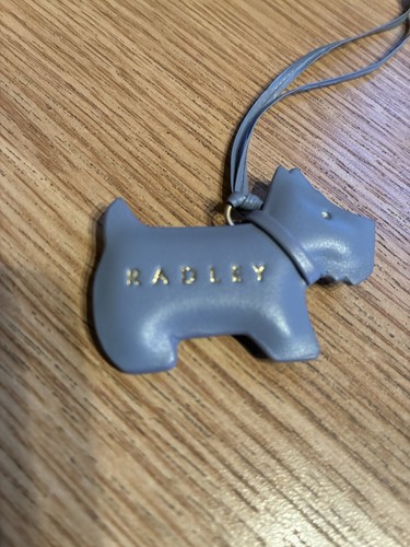 Radley blue grey leather dog - blue/grey,