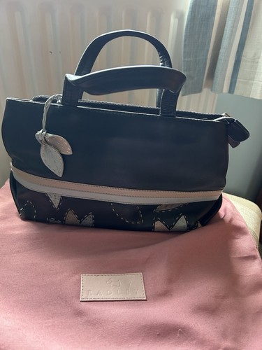 Radley black leather handbag - leather,