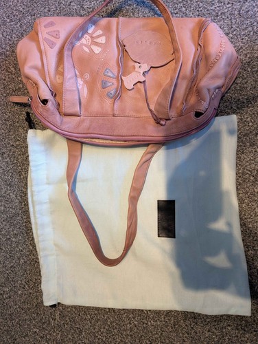 Radley pink leather handbag