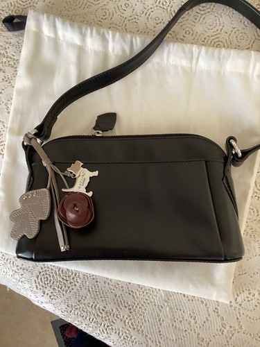 Radley black leather handbag - leather,