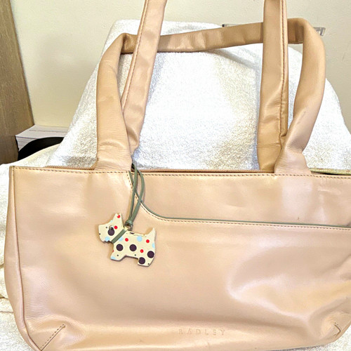 Radley beige leather shoulder - leather,